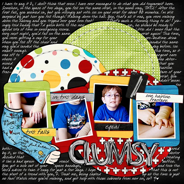 Clumsy (One Word Challenge 3.23.09)