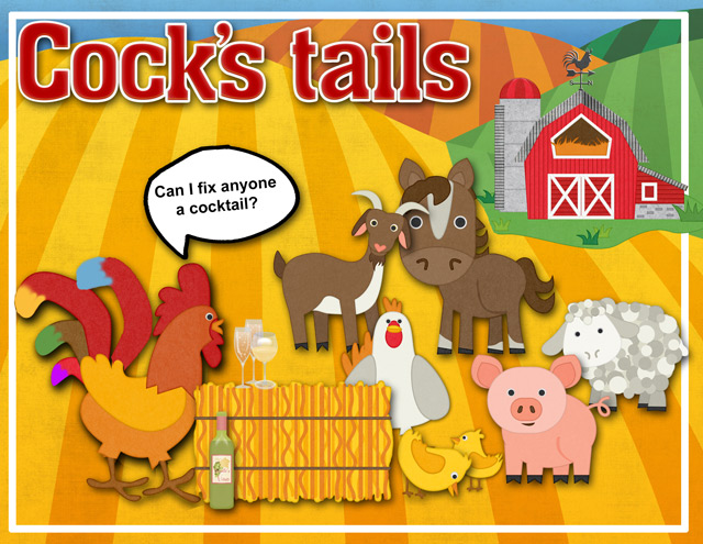 Cock's tails