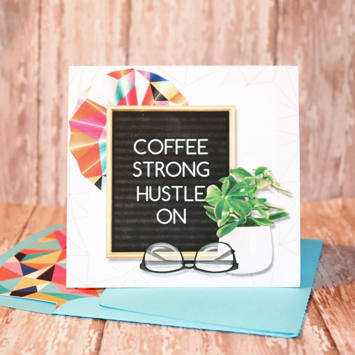 Coffee Strong Card