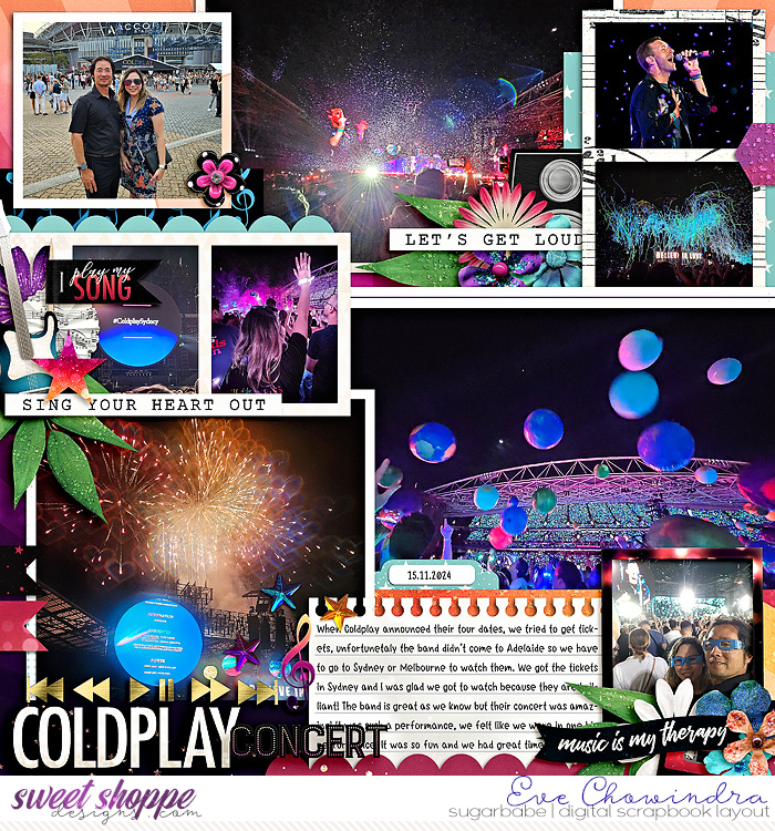 coldplay concert