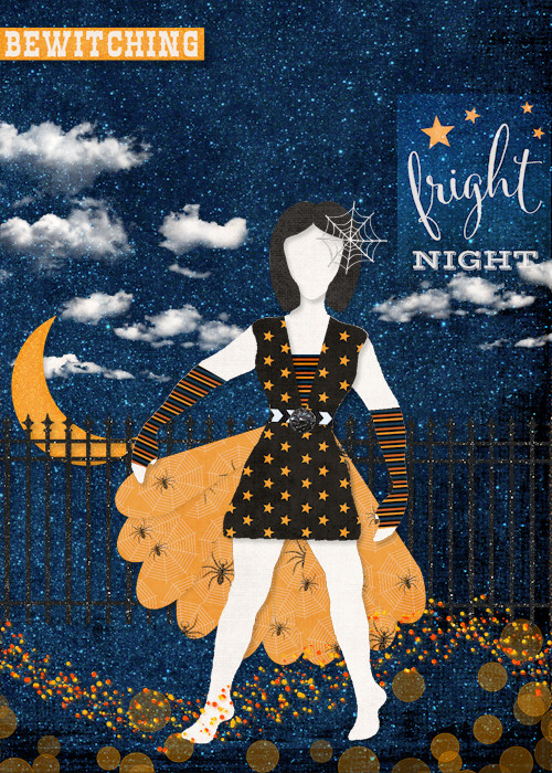 Collage Couture - Bewitching Halloween