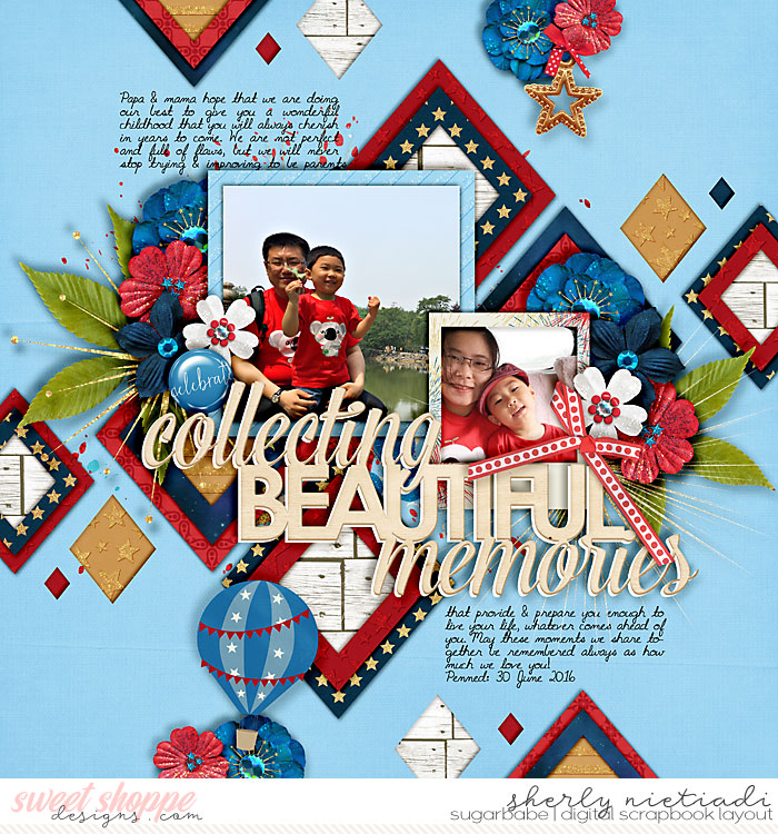 collecting beautiful memories