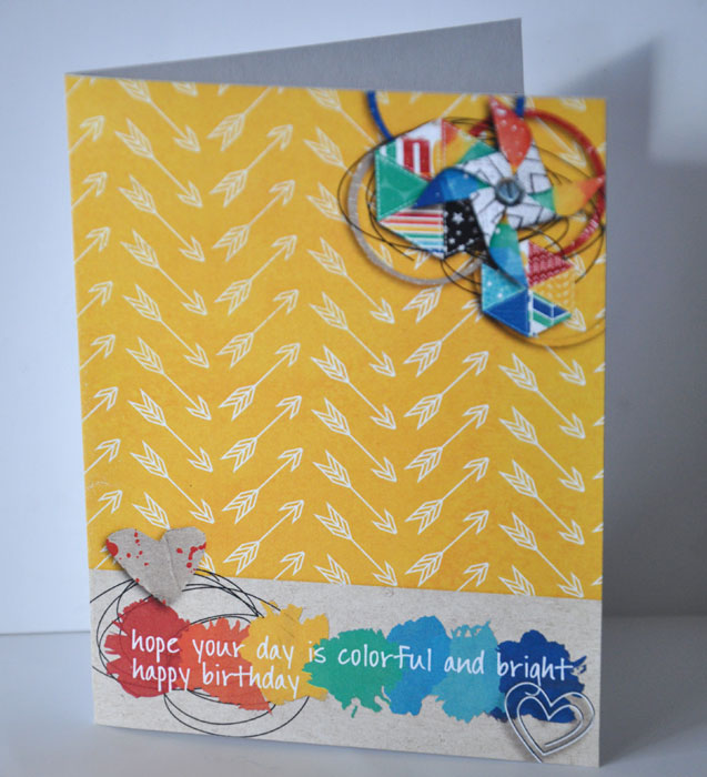 Color Bday Card
