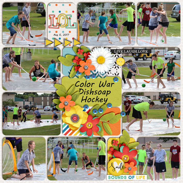 Color War Dishsoap Hockey