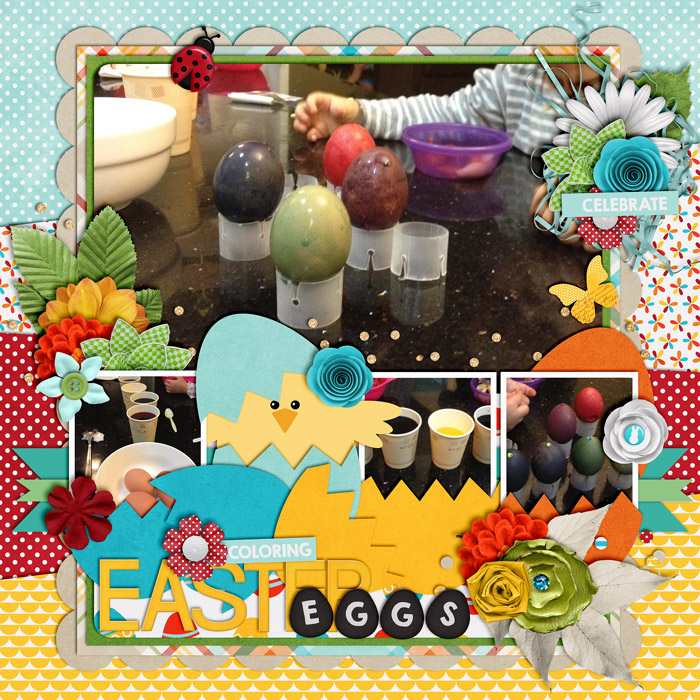 Coloring Easter Eggs