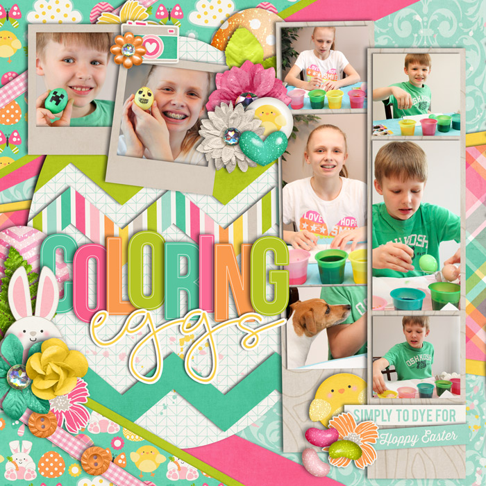 Coloring Eggs (left)