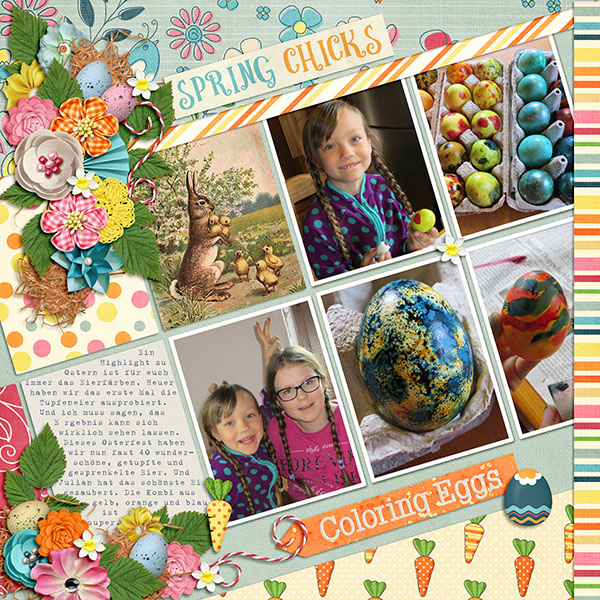 coloring eggs