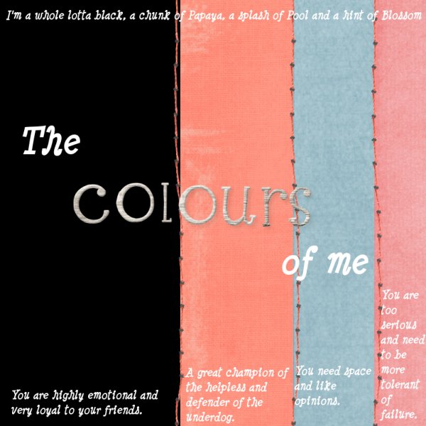 Colours of me