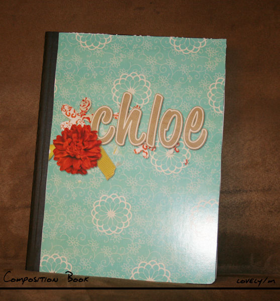 Composition Book - Chloe