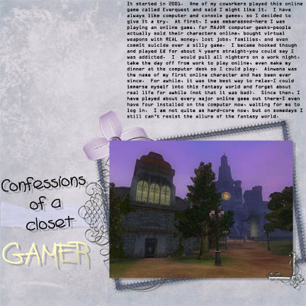 Confessions of A Closet Gamer