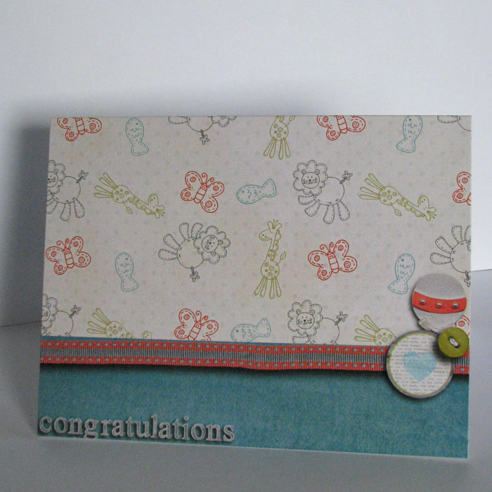 Congrats Baby Card