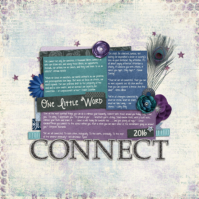 Connect -- 2016 One Little Word
