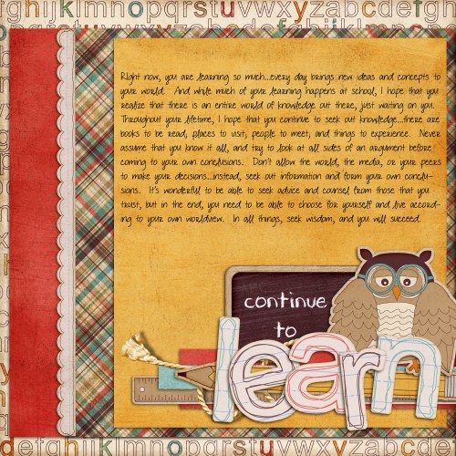 Continue to Learn