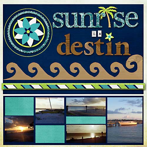 Cookie Decorating #40 - Sunrise in Destin