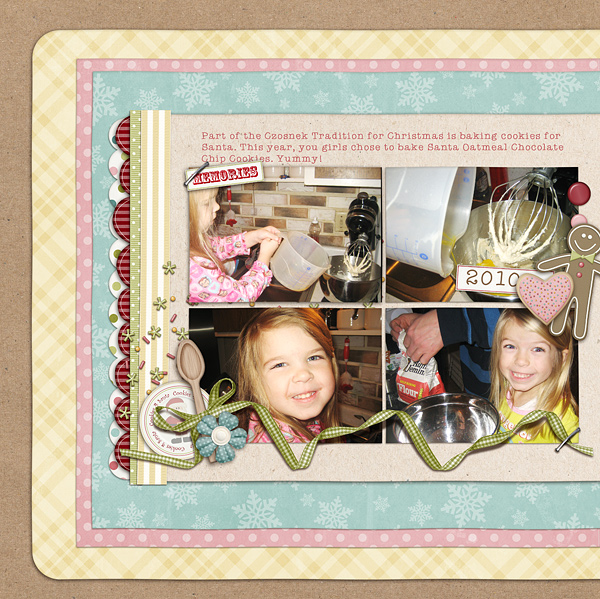 Cookies for Santa - 2010 (LEFT)