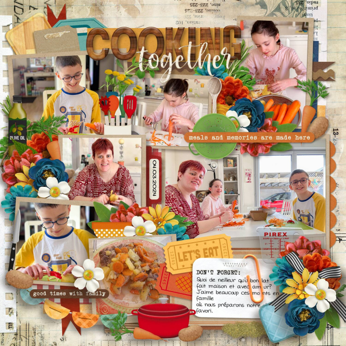 Cooking together