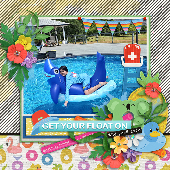 Cool in the Pool by Clever Monkey Graphics