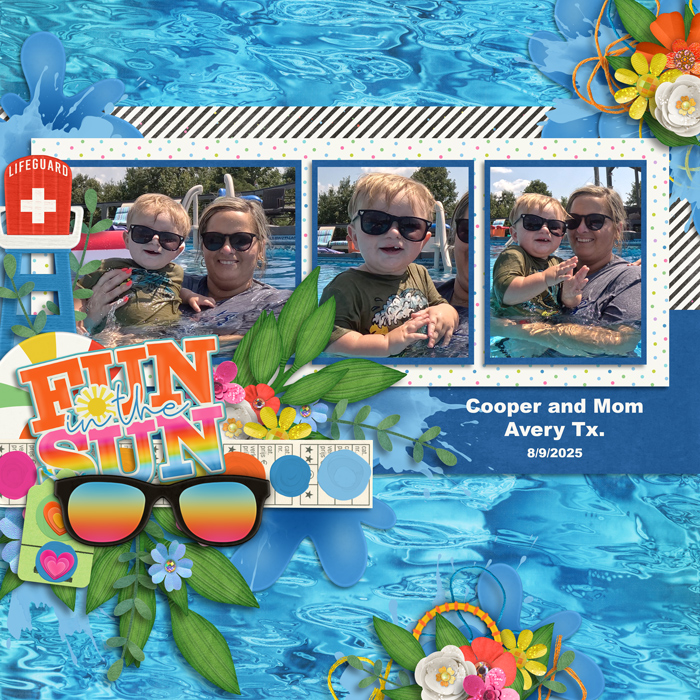 Cool in the Pool by Clever Monkey Graphics