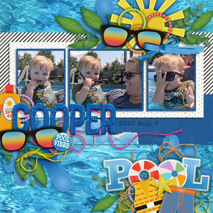 Cool in the Pool by Clever Monkey Graphics