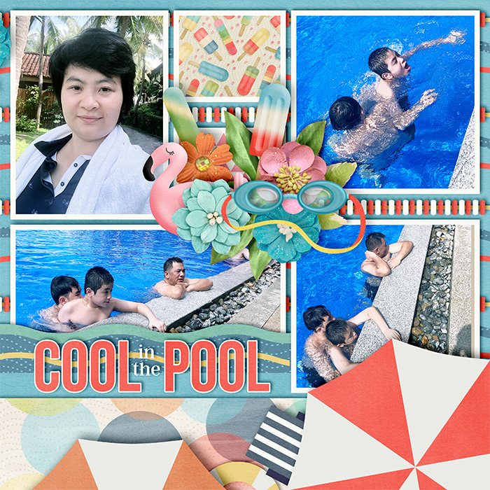 ... cool in the pool