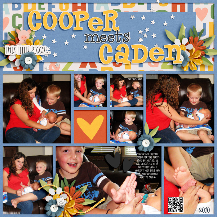 Cooper meets Caden 2010