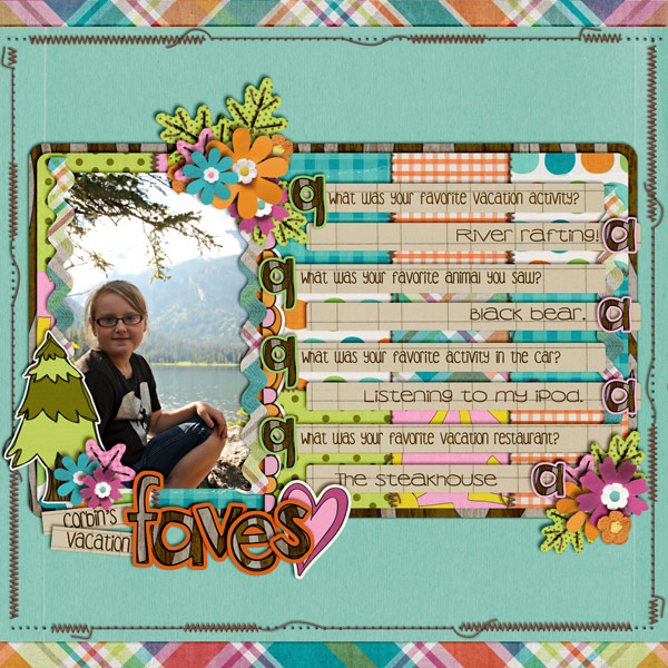 Corbin's Vacation Faves