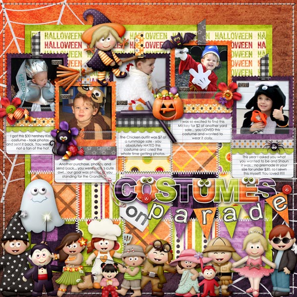 costumes on parade