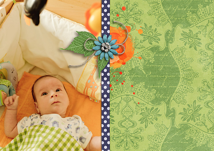 Cot mobile fascination LEFT