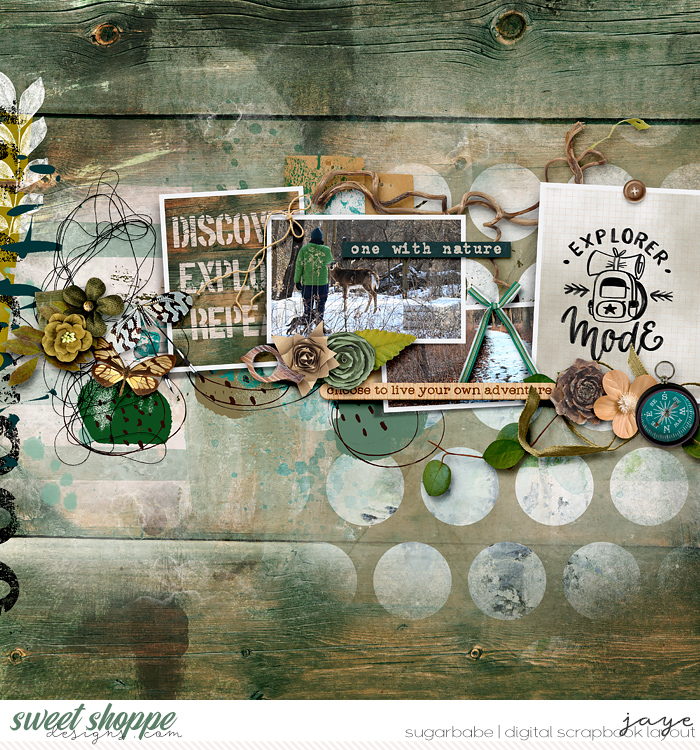 Countdown to 20: Scrappers Portfolio-Inspired by Nature