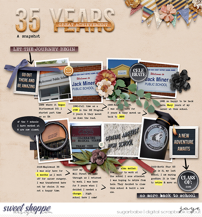 Countdown to 20: Scrappers Portfolio-Memory Lane