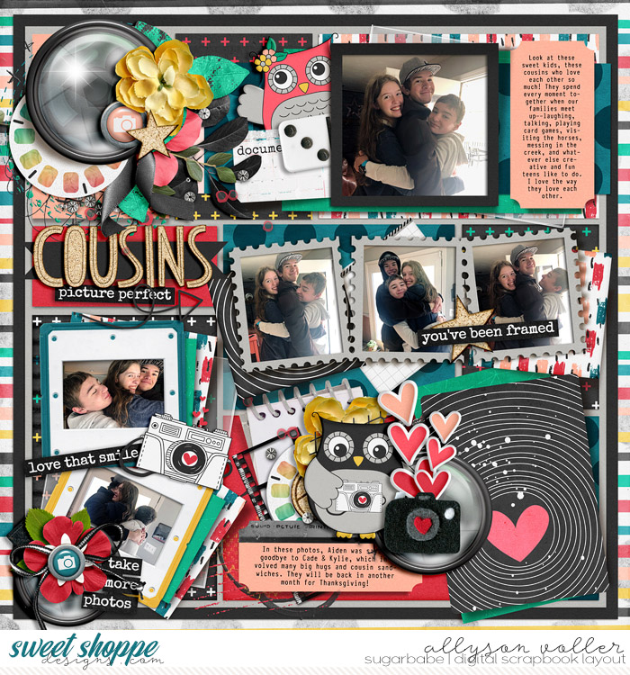 Cousins picture perfect