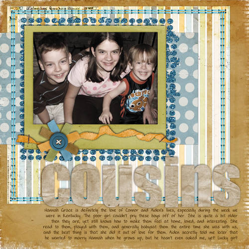 CousinsEverything by Micheline Martin @ SSD