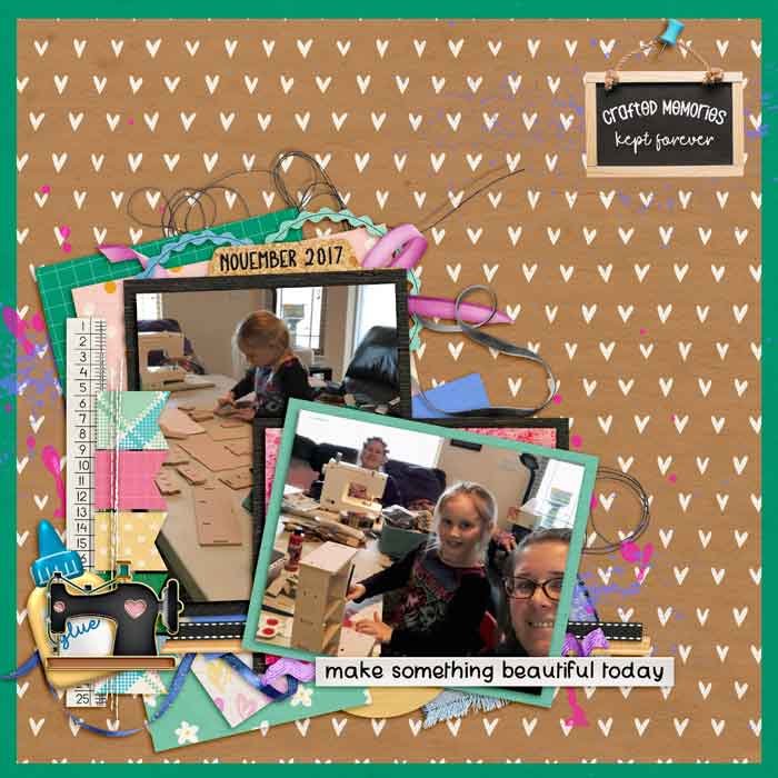 Crafting w/Mom and Grandma November 2017