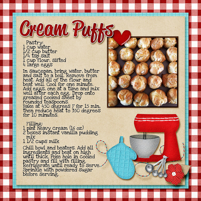 Cream Puff Recipe