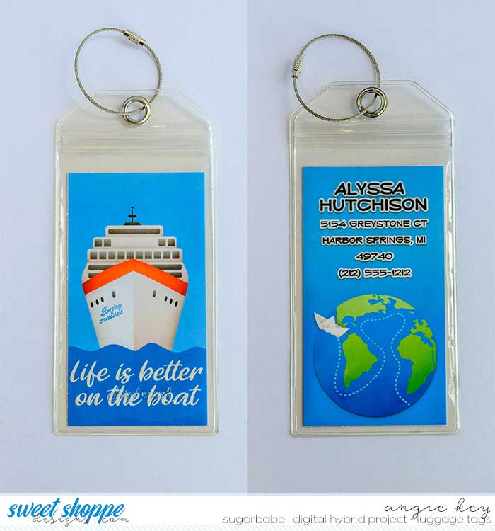 Cruising Luggage Tag