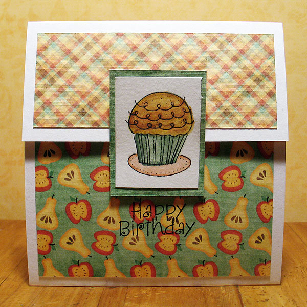 Cupcake Birthday GC Holder