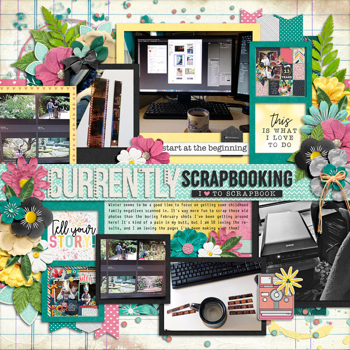 Currently Scrapbooking