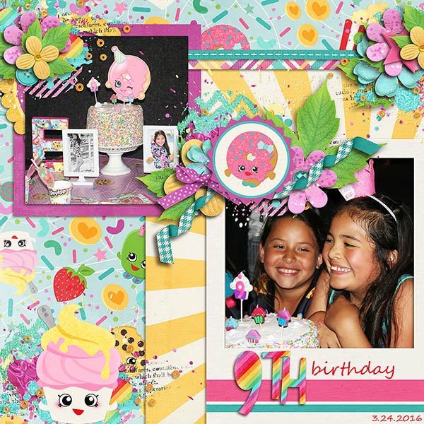 Cute 9th birthday