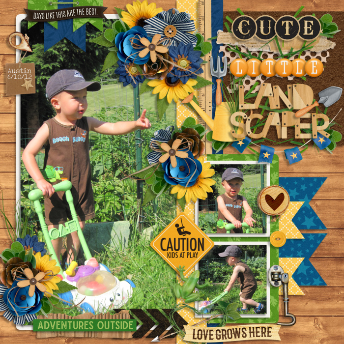 Cute Little Landscaper