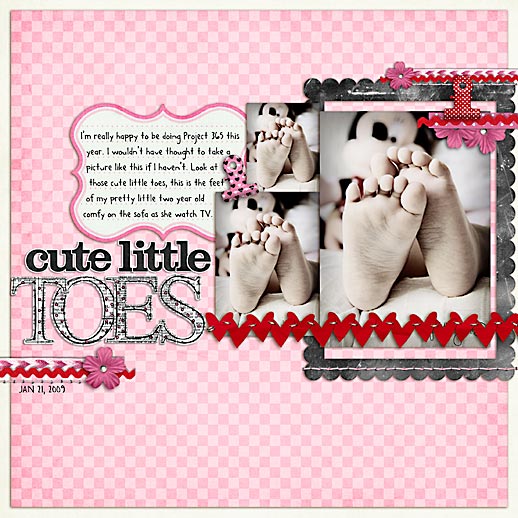 Cute Little Toes