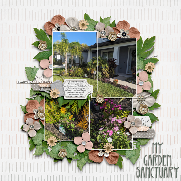 CYOA - May24 - Scrap Your Garden - My Garden Sanctuary