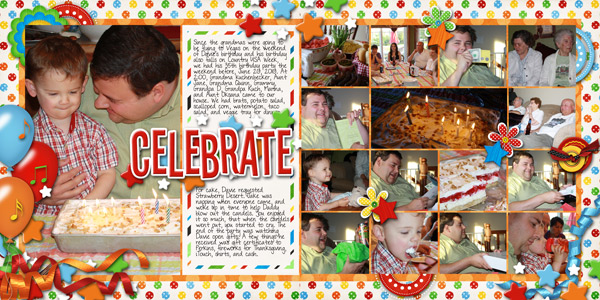 Daddy's birthday party