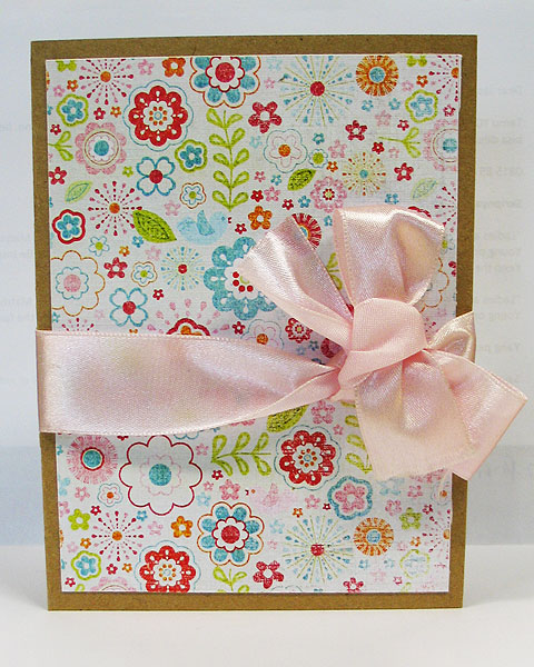 Dainty Flowers Card