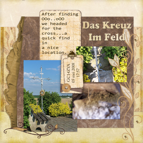 Das Kreuz Im Feld