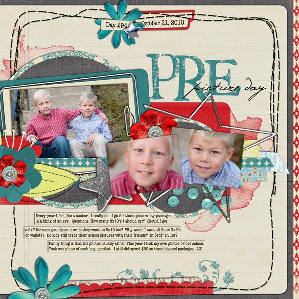 day 294:  PRE picture day