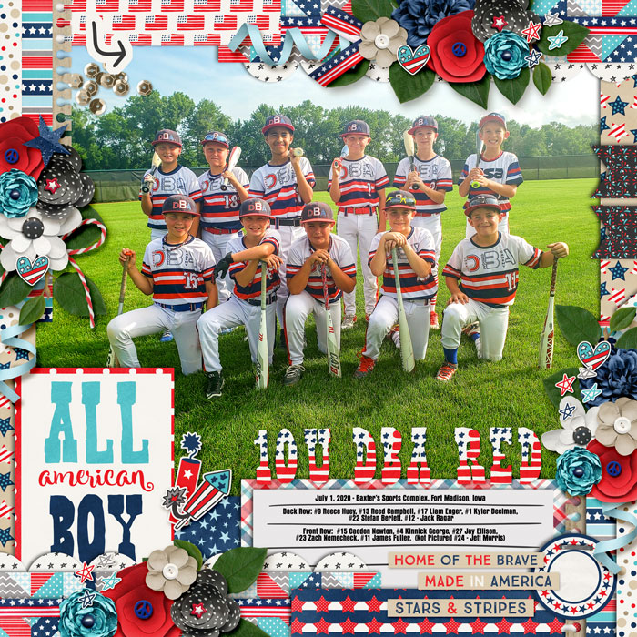 DBA 10U Red