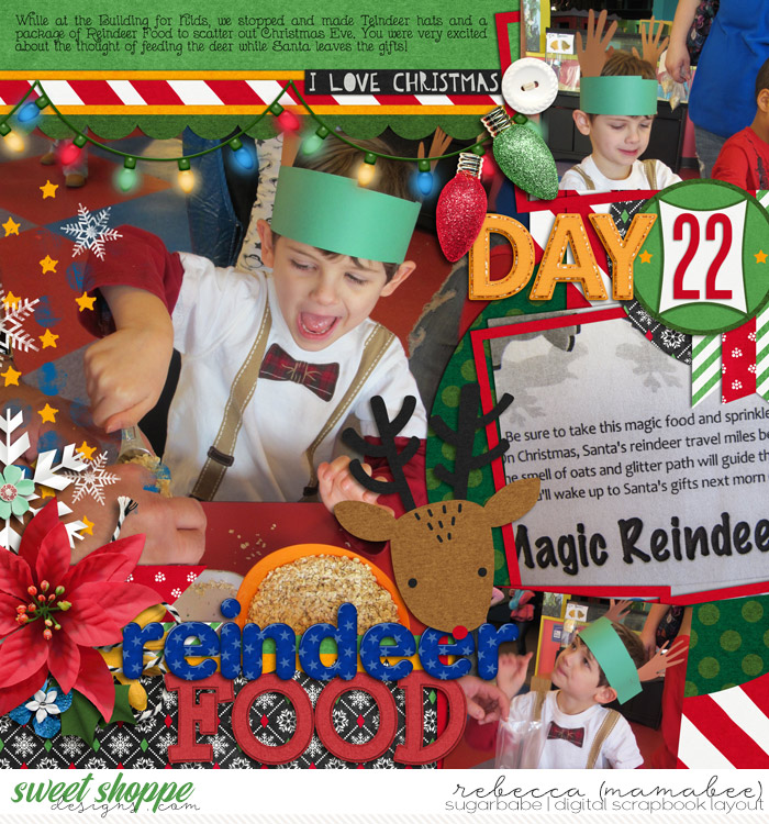 DD 2012 - Day 22 Reindeer Food