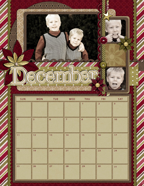 dec '11 calendar