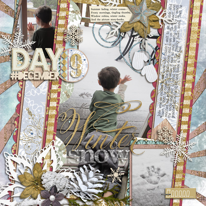 Dec Daily 2012 - day 9 snow