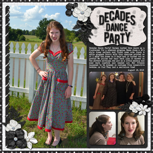 Decades Dance Party August 2018 Bingo #19